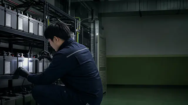 배터리 방전 깊이 현장 확인 이미지