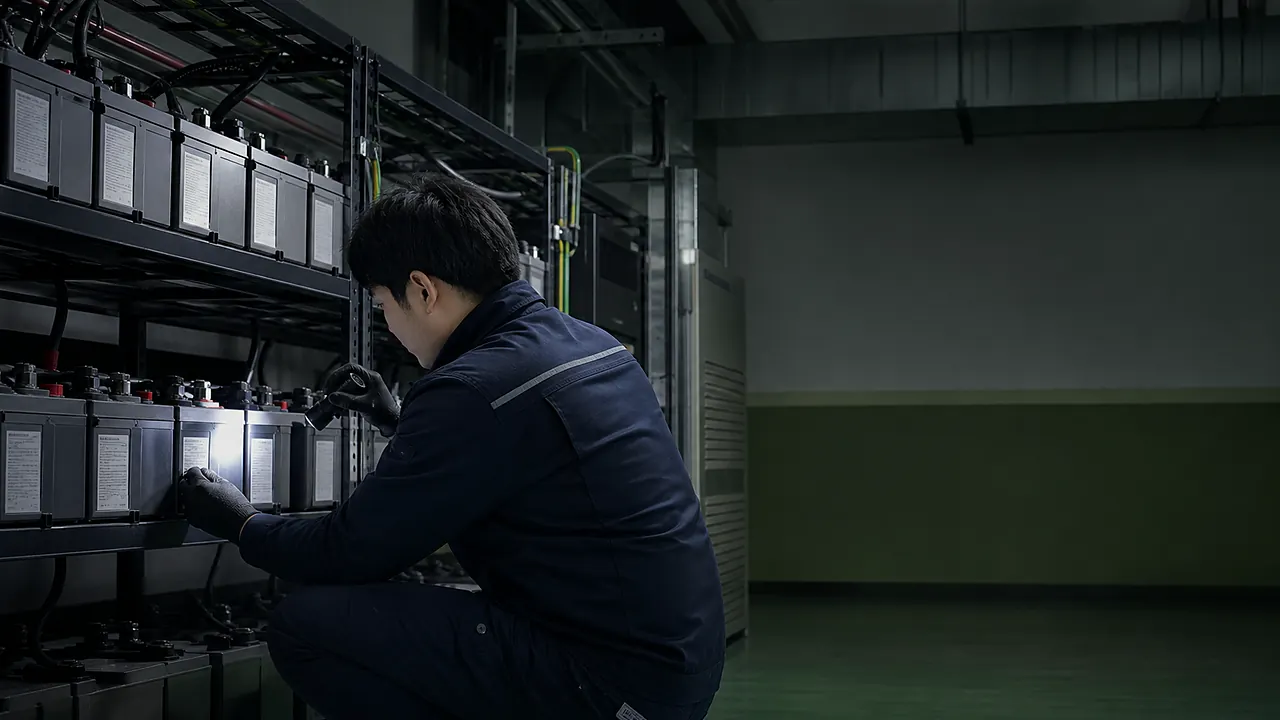 산업용 배터리 용어 정리 현장 확인 이미지