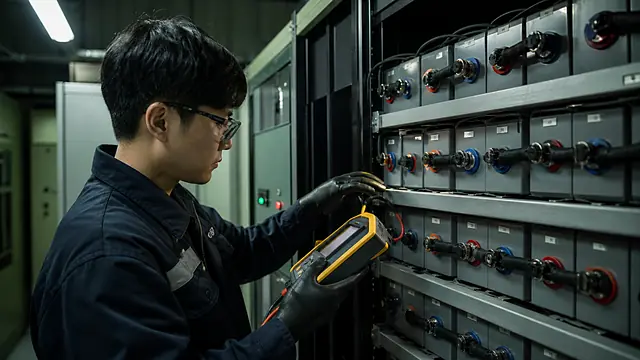 UPS 백업시간 감소 원인 현장 확인 이미지