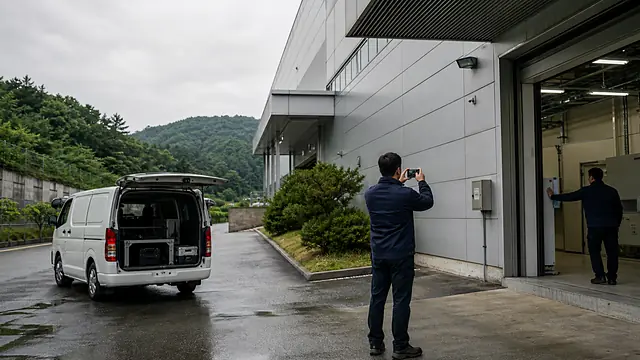 기흥구 UPS 배터리 교체 준비 현장 확인 이미지