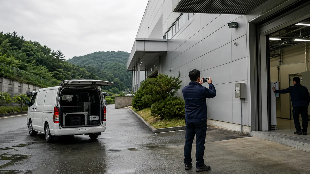 용인 배터리 출장상담 준비자료 현장 확인 이미지